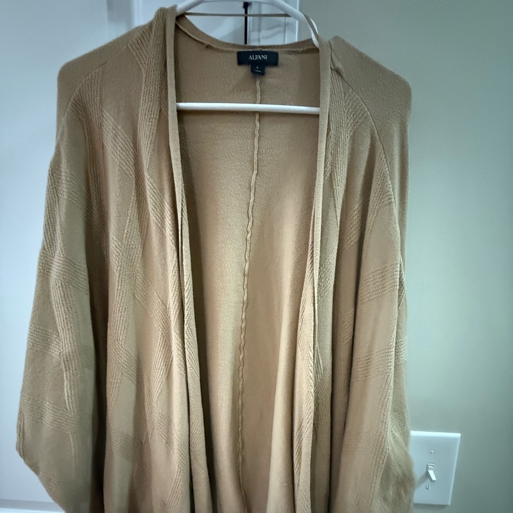 Alfani Beige Women's Cardigan